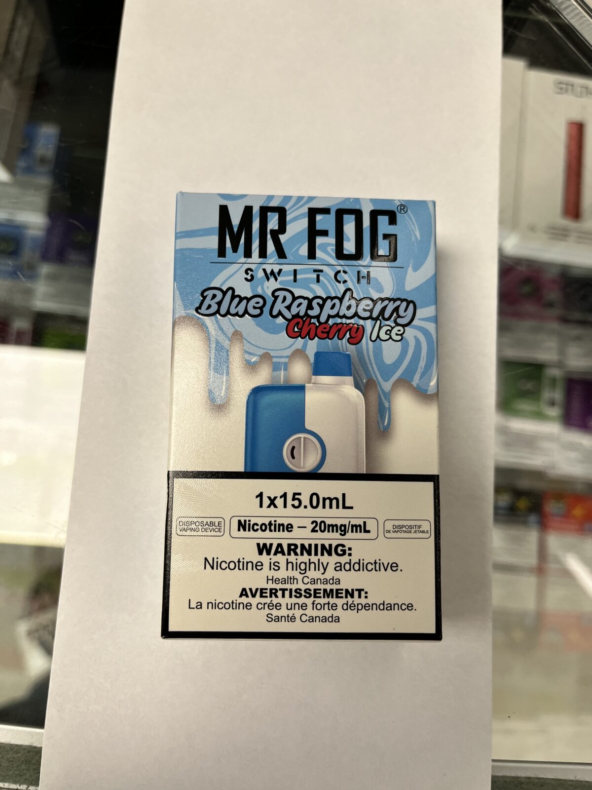 BLUE RASPBERRY SWTICH MR FOG YEG Distributors