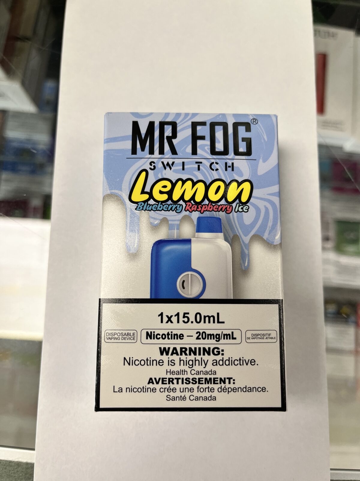 LEMON SWITCH MR FOG YEG Distributors